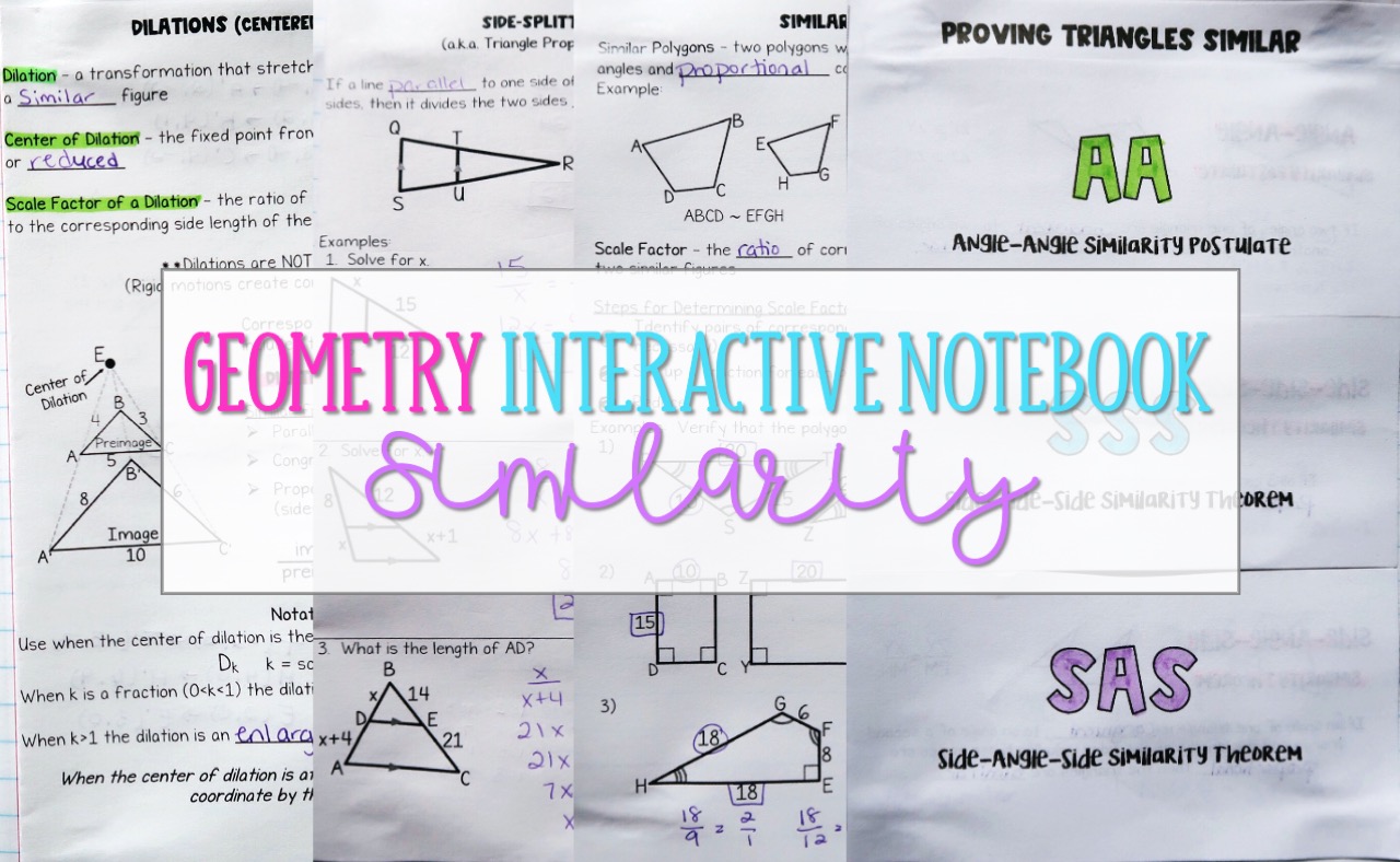 Geometry similar triangles worksheet answers